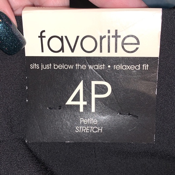 Tribella Petite Ladies Slacks. Machine Washable. Wrinkle Free Fabric. - Picture 5 of 6